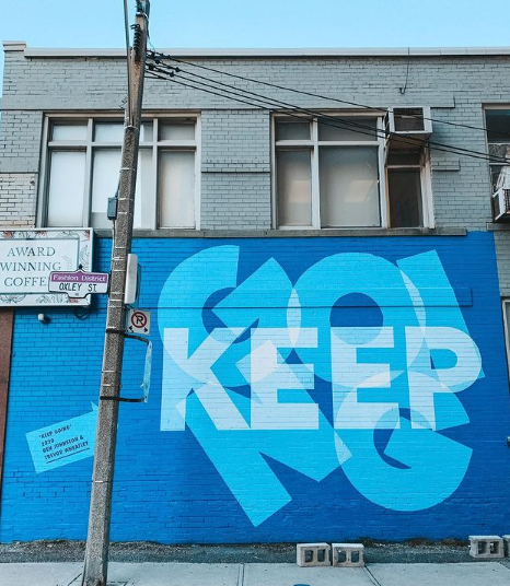 New Toronto Mural - Keep Going