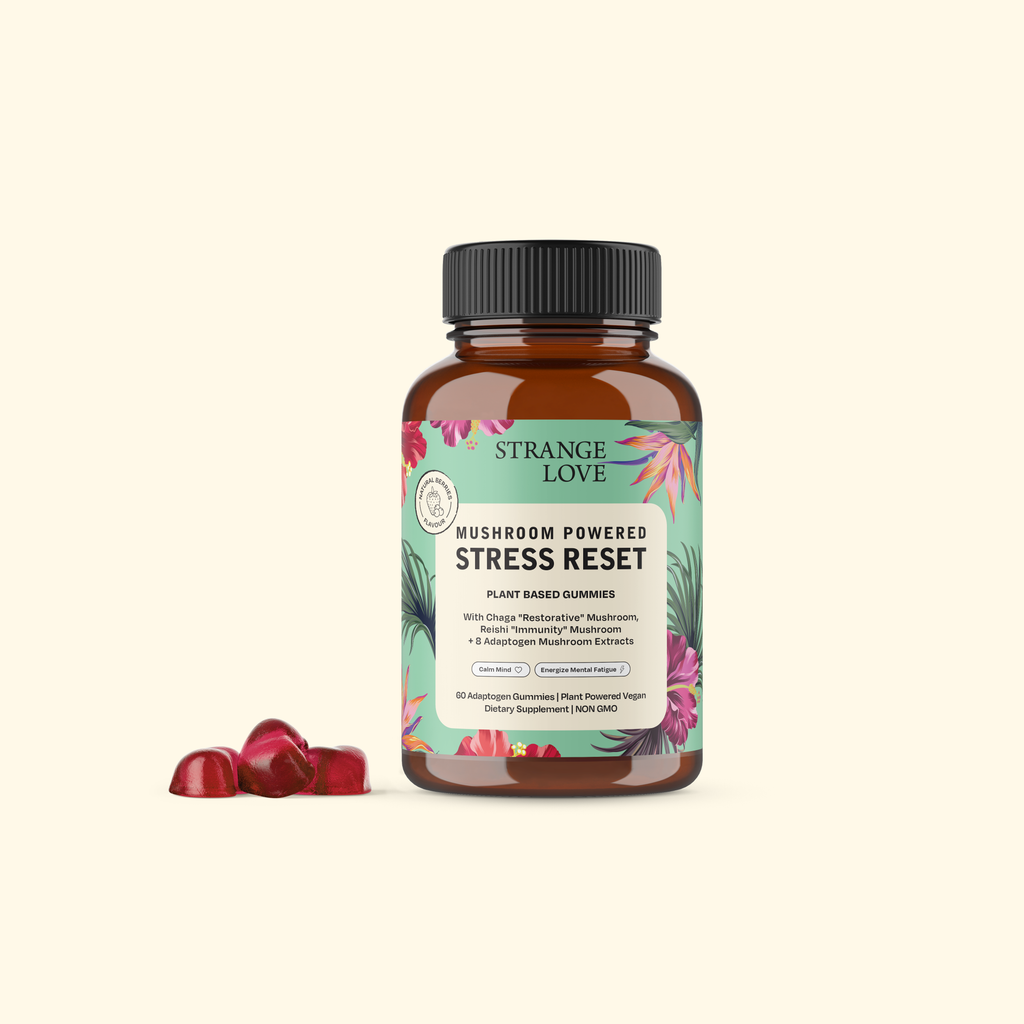 Mushroom Powered Stress Reset Gummies For Relaxation and Calmness